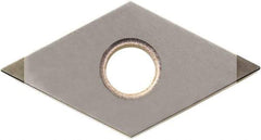 Kyocera - DNGA433 ME Grade KBN05M CBN Turning Insert - Megacoat Finish, 55° Diamond, 1/2" Inscr Circle, 3/16" Thick, 3/64" Corner Radius - Benchmark Tooling