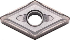 Kyocera - DNMG433 Grade PR015S Carbide Turning Insert - Megacoat Hard Finish, 55° Diamond, 1/2" Inscr Circle, 3/16" Thick, 3/64" Corner Radius - Benchmark Tooling