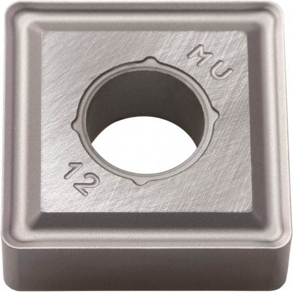 Kyocera - SNMG644 MU Grade PR015S Carbide Turning Insert - Megacoat Hard Finish, 90° Square, 3/4" Inscr Circle, 1/4" Thick, 1/16" Corner Radius - Benchmark Tooling