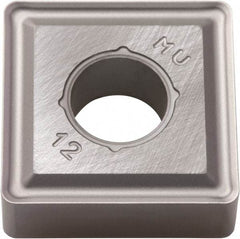 Kyocera - SNMG644 MU Grade PR015S Carbide Turning Insert - Megacoat Hard Finish, 90° Square, 3/4" Inscr Circle, 1/4" Thick, 1/16" Corner Radius - Benchmark Tooling