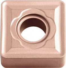 Kyocera - SNMG433 C Grade CA310 Carbide Turning Insert - TiCN/Al2O3 Finish, 90° Square, 1/2" Inscr Circle, 3/16" Thick, 3/64" Corner Radius - Benchmark Tooling