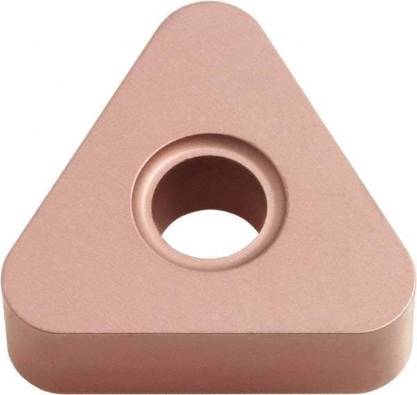 Kyocera - TNMA332 NONE Grade CA320 Carbide Turning Insert - TiCN/Al2O3 Finish, 60° Triangle, 3/8" Inscr Circle, 3/16" Thick, 1/32" Corner Radius - Benchmark Tooling