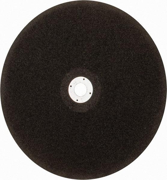 Norton - 14" Aluminum Oxide Cutoff Wheel - 1/8" Thick, 1" Arbor - Benchmark Tooling