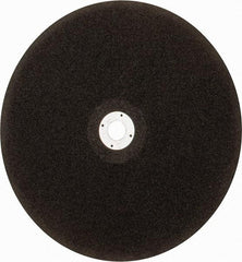 Norton - 14" Aluminum Oxide Cutoff Wheel - 1/8" Thick, 1" Arbor - Benchmark Tooling