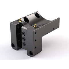 Global CNC Industries - Turret & VDI Tool Holders; Type: Mori OD Turning Block ; Clamping System: 102mm X 80mm ; Tool Axis: OD ; Through Coolant: No ; Outside Diameter (Decimal Inch): 1.2500 ; Additional Information: 4 Mounting Holes - Exact Industrial Supply