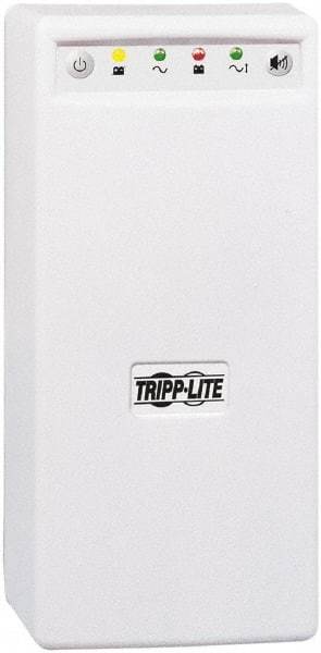 Tripp-Lite - 15 Amp, 350 VA, Tower Mount Line Interactive Backup Uninterruptible Power Supply - Backup 15-1/2 min with Full Load & 37 min with Half Load, 120 VAC Input & Output, 225 Watt Output, 1 Phases, 4 Outlets - Benchmark Tooling