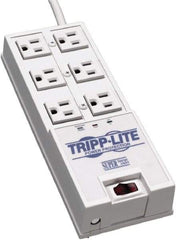 Tripp-Lite - 6 Outlets, 120 VAC15 Amps, 6' Cord, Power Outlet Strip - Floor, Keyhole Mount, 5-15 NEMA Configuration, 9-1/2" Strip - Benchmark Tooling