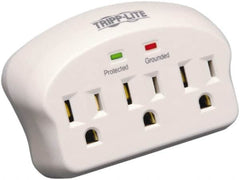 Tripp-Lite - 3 Outlets, 120 VAC15 Amps, Power Outlet Strip - Floor, Keyhole Mount, 5-15 NEMA Configuration, 2.1" Strip - Benchmark Tooling