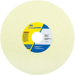 Norton - 8" Diam x 1-1/4" Hole x 3/4" Thick, J Hardness, 46 Grit Surface Grinding Wheel - Ceramic, Type 1, Coarse Grade, 3,600 Max RPM - Benchmark Tooling