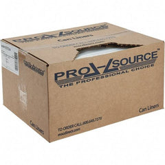 PRO-SOURCE - 24 Gal Capacity, Clear, Linear Low-Denstiy Polyethylene (LLDPE), Hazardous Waste Bag - 6 mil Thick x 18" Wide x 30" High, Roll - Benchmark Tooling