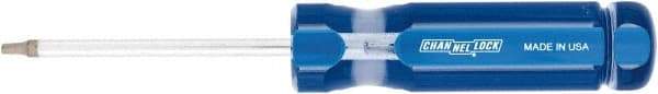 Channellock - 3" Blade Length Square Recess Screwdriver - 6.7" OAL - Benchmark Tooling