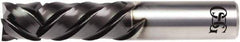 OSG - 3/8" Cutting Diam x 2" Length of Cut, 4 Flute, Spiral Router Bit - Diamond Coated, Right Hand Cut, Solid Carbide, 4" OAL x 3/8" Shank Diam, Compression, 45° Helix Angle - Benchmark Tooling