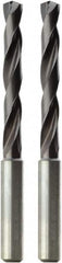 Seco - 5mm 140° Solid Carbide Jobber Drill - TiAlN Finish, Right Hand Cut, Spiral Flute, Cylindrical Shank, 82mm OAL, Standard Point - Benchmark Tooling