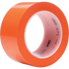 3M - 36 Yd x 1/4" Orange Vinyl Film Tape - Benchmark Tooling