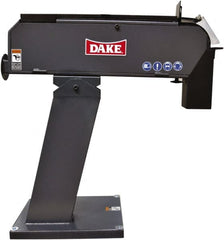 Dake - 79" Long x 3" Wide Belt Grinder - 4 hp, 220 Volts - Benchmark Tooling