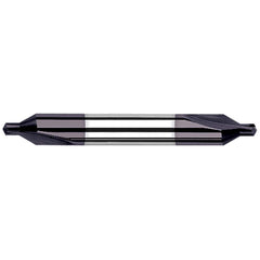 Harvey Tool - #4 90° 5/16" Body Diam Solid Carbide Combo Drill & Countersink - Exact Industrial Supply