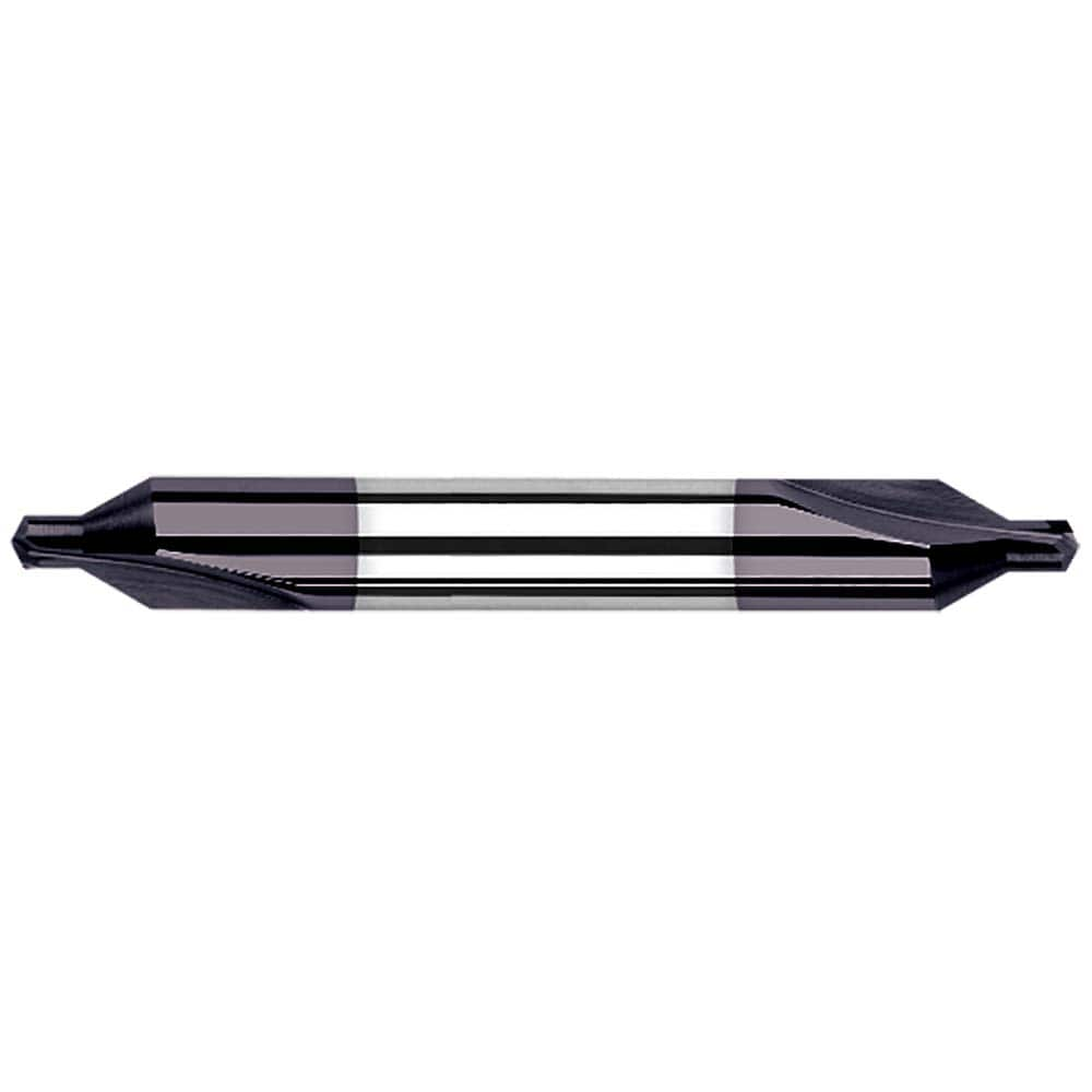 Combo Drill & Countersink: #00, 1/8″ Body Dia, 118 ™, Solid Carbide AlTiN Finish, 1-1/2″ OAL, Right Hand Cut, Series Combined Drill & Countersinks