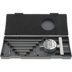 SPI - 0" to 22" Steel Electronic Depth Gage - 0.001" Accuracy, 0.0005" Resolution, 4" Base Length - Benchmark Tooling