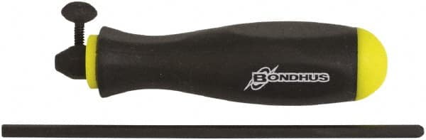 Bondhus - 7/64" Standard Hex Driver - 4.29" Blade Length, Comfort Grip Handle, 8-3/4" OAL - Benchmark Tooling