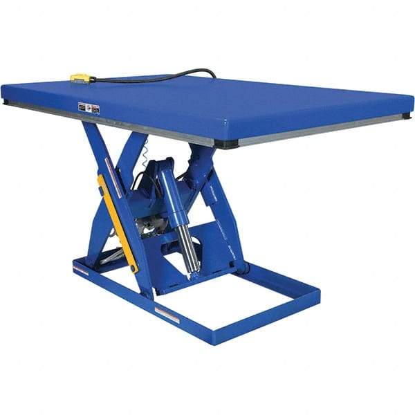 Vestil - 3,000 Lb Capacity Hydraulic Scissor Lift - 7" to 43" Lift Height, 72" Platform Length x 48" Platform Width - Benchmark Tooling