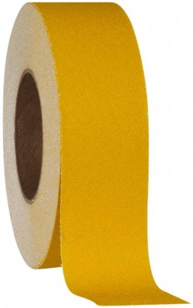 NMC - Yellow Solid Color Anti-Slip Vinyl Tape - 2" Wide x 60' Long x 0.02" Thick, General Traffic - Benchmark Tooling