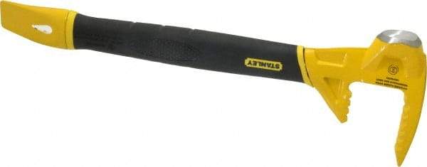 Stanley - 15" OAL Functional Utility Bar - 5" Tip Width, Forged Steel - Benchmark Tooling