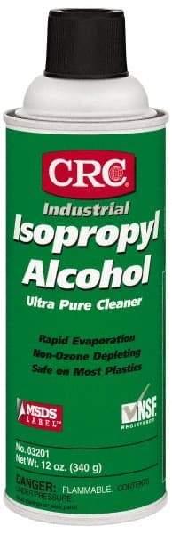 CRC - 16 oz Aerosol Cleaner/Degreaser - Isopropanol Alcohol - Benchmark Tooling