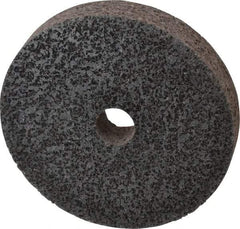 Brite Star - 6" Diam, 1" Face Width, 1" Center Hole, Medium Grade, Aluminum Oxide Deburring Wheel - Unitized, Soft Density 2 Grade, 5,000 RPM - Benchmark Tooling