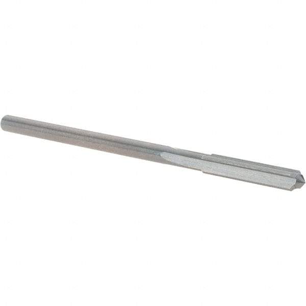 OSG - 3.2mm Solid Carbide Chucking Reamer - Straight Flute, Straight Shank, 16mm Flute Length, 57mm OAL - Benchmark Tooling