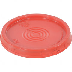 Vestil - Tote & Storage Container Lids For Use With: 3-1/2, 5 & 6 Gallon Pails Width (Decimal Inch): 12.500 - Benchmark Tooling