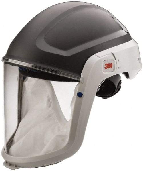 3M - PAPR Compatible Hard Hat with Face Shield - Compatible with Breathe Easy, GVP, TR-300, M-series - Benchmark Tooling