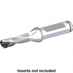 Kennametal - 11.11 to 11.49mm Diam, 5xD, 57.4mm Max Depth, 15.88mm Shank Diam, 2.91" Flute, 127.25mm OAL, Replaceable Tip Drill - L Seat Size, KTIP Toolholder, Series KenTIP - Benchmark Tooling