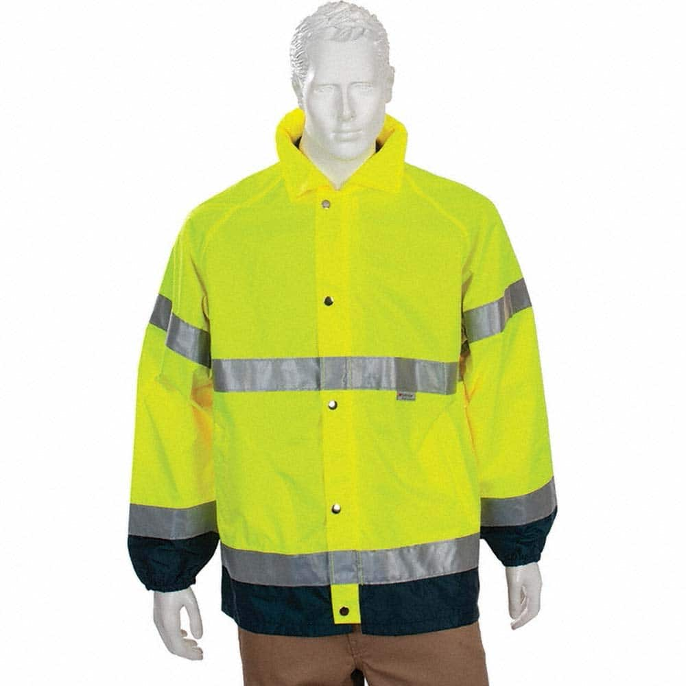 OccuNomix - Jackets & Coats Garment Style: Jacket Garment Type: Breathable; Hi-Visibility; Waterproof - Benchmark Tooling