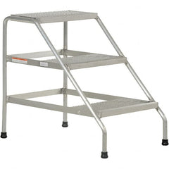 Vestil - 30" High 500 Lb Capacity 3 Step Stand - Benchmark Tooling