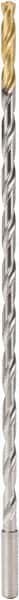 Seco - 1/4" 136° 2-Flute Solid Carbide Extra Length Drill Bit - Benchmark Tooling