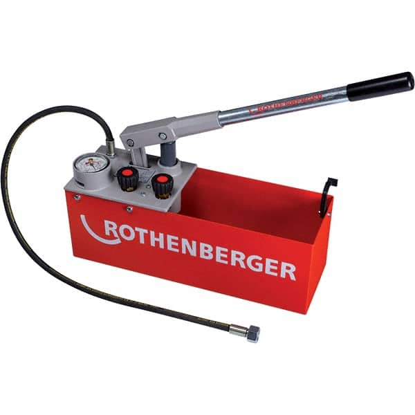 Rothenberger - Pressure, Cooling & Fuel System Test Kits Type: Pressure Pump Applications: Water Lines; Leak Testing; Compression Testing - Benchmark Tooling