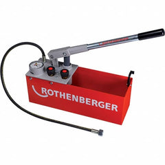 Rothenberger - Pressure, Cooling & Fuel System Test Kits Type: Pressure Pump Applications: Water Lines; Leak Testing; Compression Testing - Benchmark Tooling