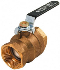 Legend Valve - 2-1/2" Pipe, Full Port, Lead Free Brass UL, CSA, FM, NSF Approved Ball Valve - 2 Piece, FIP x FIP Ends, Lever Handle, 400 WOG, 150 WSP - Benchmark Tooling