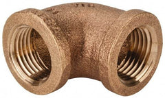 Legend Valve - Class 125, 1/2" Internal Pipe, Bronze 90° Elbow - FNPT x MNPT - Benchmark Tooling