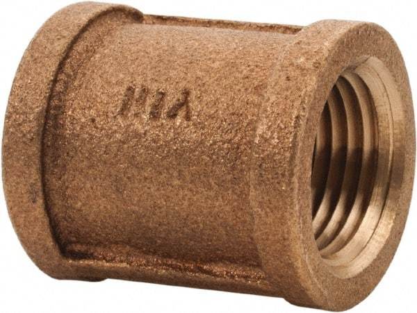 Legend Valve - Class 125, 1/4" Internal Pipe, Bronze Coupling - FNPT x FNPT x FNPT - Benchmark Tooling