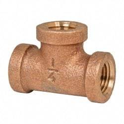 Legend Valve - Class 125, 1/4" Internal Pipe, Bronze Tee - FNPT - Benchmark Tooling