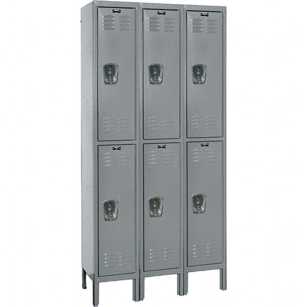 Hallowell - 6 Door, 2 Tier, Premium Wardrobe Lockers - Benchmark Tooling