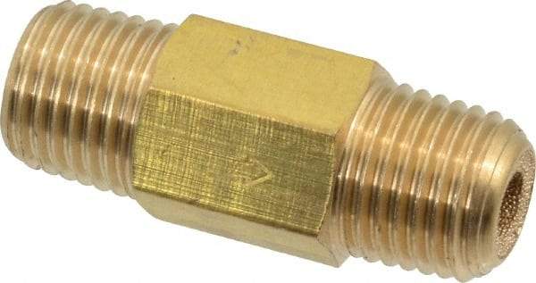 PRO-SOURCE - 1/4" Outlet, 300 Max psi, Inline Filters, Regulators & Lubricators - Inline Filters, 1-1/2" Long x 9/16" Wide - Benchmark Tooling