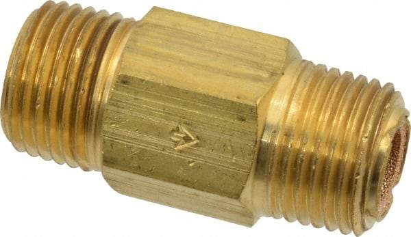 PRO-SOURCE - 1/2" Outlet, 300 Max psi, Inline Filters, Regulators & Lubricators - Inline Filters, 2" Long x 7/8" Wide - Benchmark Tooling