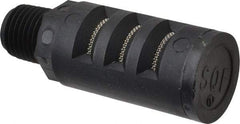 PRO-SOURCE - 1/4 Male NPT, 5/8" Hex, 2-15/64" OAL, Muffler - 150 Max psi, Glass Filled Nylon - Benchmark Tooling