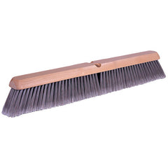 18″ Fine Sweep Floor Brush, Flagged Silver Polystyrene Fill - Benchmark Tooling