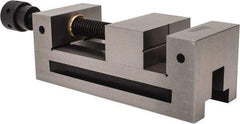 Gibraltar - 3-15/16" Jaw Width, 5" Jaw Opening Capacity, 1.7" Jaw Height, Toolmaker's Vise - Flat Jaw, 0.0002" Parallelism, 0.0003" Squareness, 10" OAL x 3.7" OAH - Benchmark Tooling