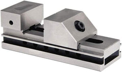 Gibraltar - 1-31/32" Jaw Width, 2-1/2" Jaw Opening Capacity, 1" Jaw Height, Toolmaker's Vise - Flat Jaw, 0.0002" Parallelism, 0.0003" Squareness, 5-1/2" OAL x 2" OAH - Benchmark Tooling