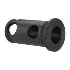 Interstate - 1/2" ID, 3/4" OD, 1-1/2" Length Under Head, Type J Lathe Tool Holder Bushing - 3/16" Head Thickness - Exact Industrial Supply