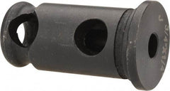 Interstate - 1/4" ID, 3/4" OD, 1-1/2" Length Under Head, Type J Lathe Tool Holder Bushing - 3/16" Head Thickness - Exact Industrial Supply